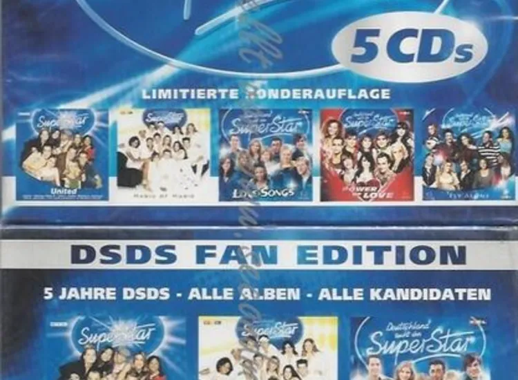 DSDS FAN EDITION --5 CDs ansehen