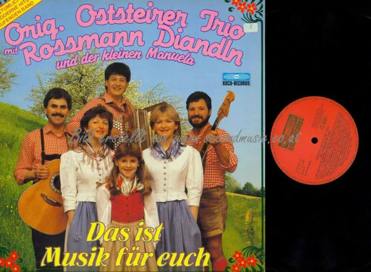 LP--Original Oststeirer Trio  – Das Ist Musik Für Euch   // NM ansehen